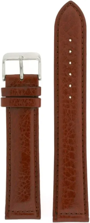 Light Brown Padded 22 millimeters Extra Long hypothesize California waster dislike Watch Band Leather 