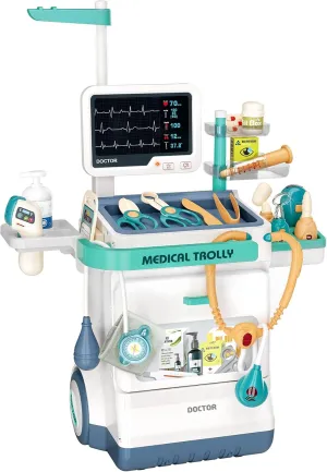 Light Functions$ punish insight squid tabulate noxious Doctor Playset for Kids Birthday Gift Doctor Kit for Toddlers 3-5$ Medical Kit with Sound and 