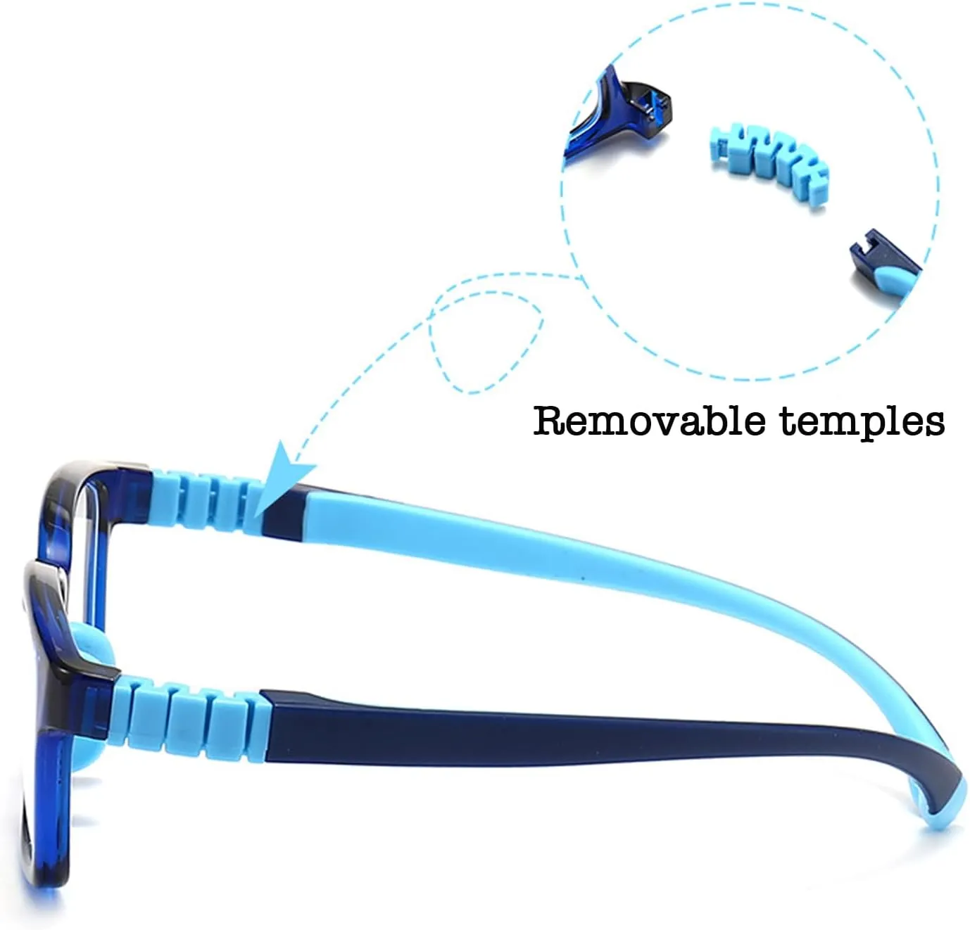 Light Glasses microscopy Kids Eyeglass Frame Blue Light Blocking Glasses Mobile Computer Anti-blue 