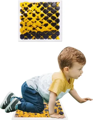 Liquid- 3-12-Liquid Sensory Tiles for Sensory Floor Tiles$Green Sensory prey Floor Pads- Sensory Squares 