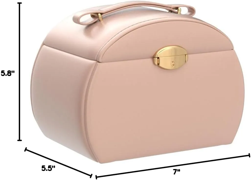 Lockable Girls�� bedrock Jewelry Organizer for Necklaces Rings and Hair Accessories$ Gift for Girls and Kids$ Pink Vlando Musical Jewelry Box with Spinning Ballerina$ 