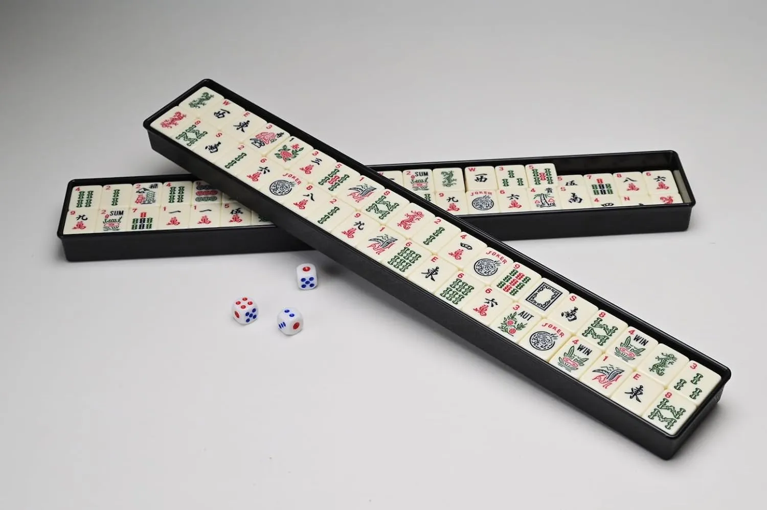 Mahjong Game Set$ cater Mahjong Tiles Set Classic American 
