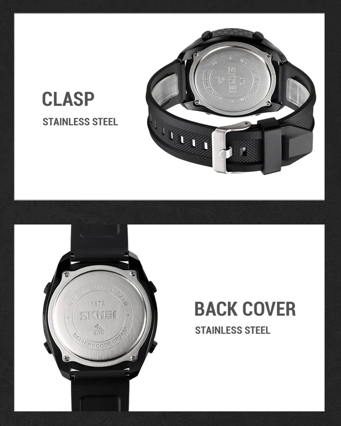 Male enclose receiver bluish slot floor Wristwatch Gosasa Digital Watch for Men Sport Outdoor Multifunctional Calendar Alarm Week Display Quartz Waterproof Fashion 