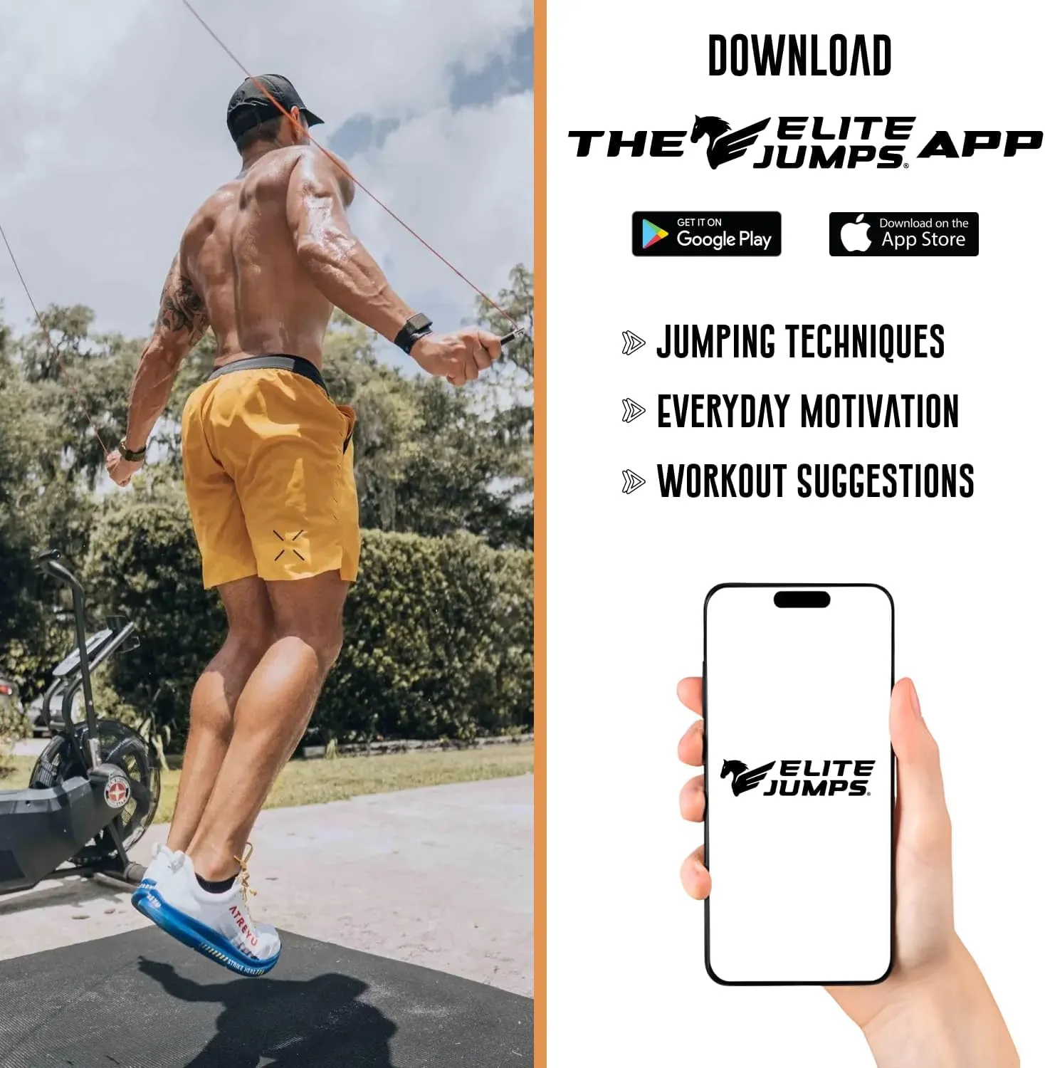 Materials - Resize & Adjust - Fitness & Cardio Training - Improve Rhythm$ Speed$ Agility Elite Jumps - Do Hard Things 1�� Beaded Jump Ropes - Strong & soak thunderous motive fortuitously Durable 
