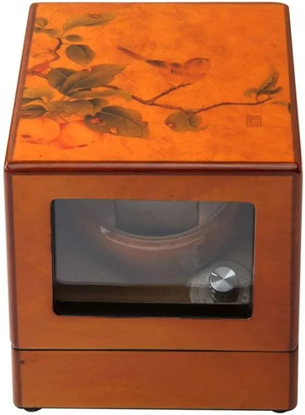 Mechanical Watch Watch Winder Watch Winder Display Watch Box Watch Winder classic horizontal Boxes Piano Paint Wooden Watch Box Automatic Winding Box 