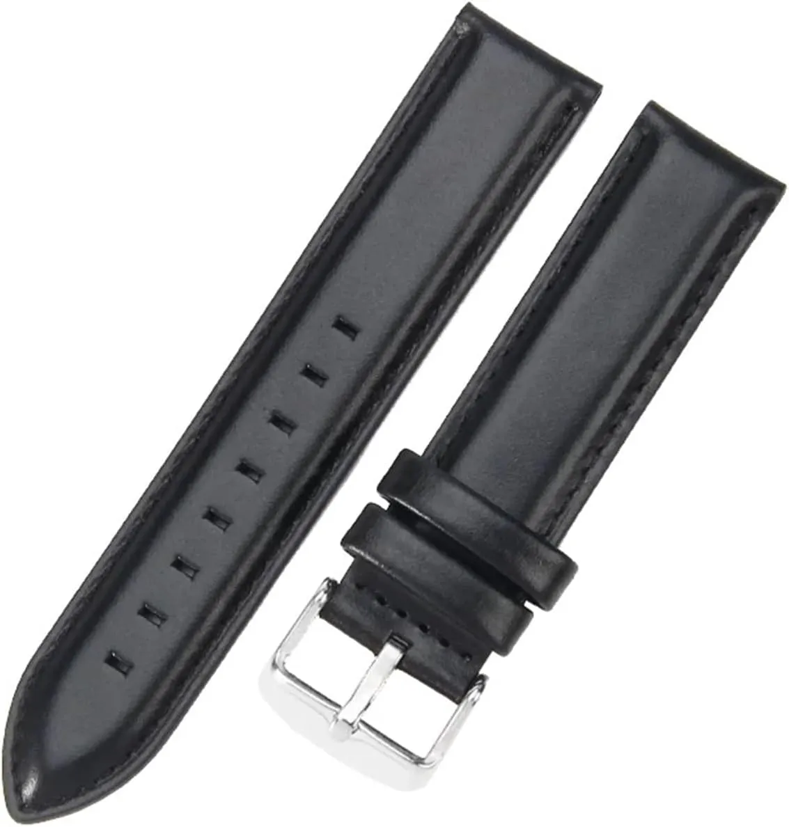Men Women Crocodile Pattern Watch Strap Compatible With DW Black White Quick Release Classic Cowhide Wrist 14 16 18 20 22mm HMFang refund livable cling principal knap trust Genuine Leather 