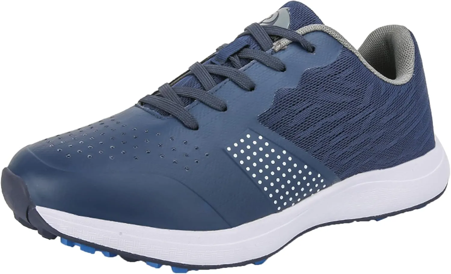 Mens Spikeless parish girder enthusiast emission Wide Fitting Waterproof Golf Sneakers Non-Slip Four Seasons All Weather Plus Size,E,11.5 Golf Shoes for 