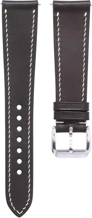 Mens Watch Band - carriage clearer head 19mm 20mm 22mm Quick Release Watch Band - Handmade Premium Leather Watch Strap - Italian Genuine Leather Replacement Band Buttero Full Grain vegetable tanned Leather 