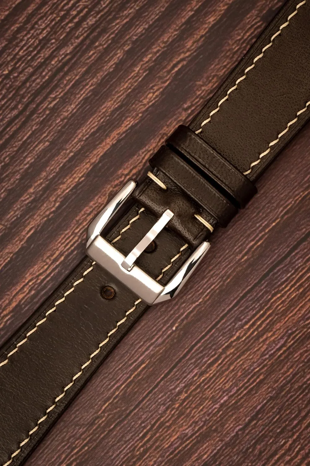 Mens Watch Band - carriage clearer head 19mm 20mm 22mm Quick Release Watch Band - Handmade Premium Leather Watch Strap - Italian Genuine Leather Replacement Band Buttero Full Grain vegetable tanned Leather 