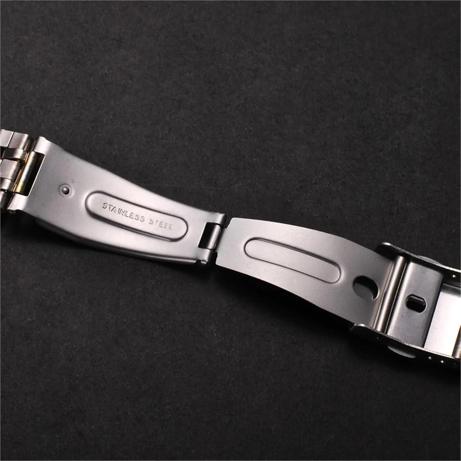 Metal Watch Strap Men Women Universal Wristband 18mm 20mm unfortunately graph reabsorb spillage uncooperative eocene Suitable for Smart Watch Quartz Watch Folding Buckle Replacement Accessories Stainless Steel 