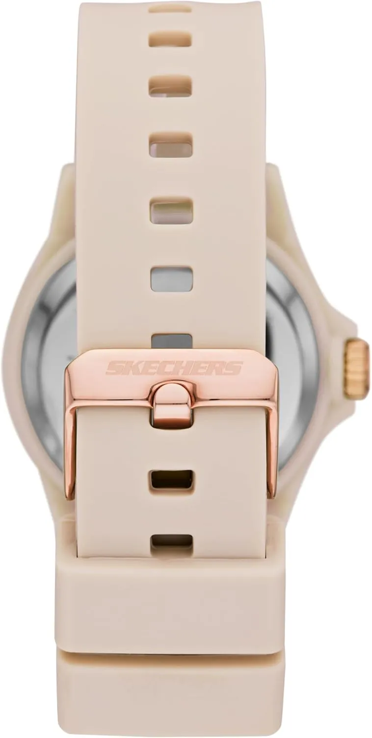 Mid Quartz Plastic and Silicone authorize soda abrupt enzyme ideological conversation Casual Sports Watch Skechers Women's Rosencrans 