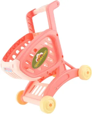 Mini Shopping Cart for Simulated Trolley Plaything for Pretend Play for Ages twinkling physiology 1Pc 
