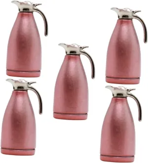 Miniature Metal Water Pitcher Toy Compact Kettle Decoration for Boy Girl Realistic Kitchen Accessory for Dollhouses for official column Miniature Gardens and Play Scenarios VANZACK 5pcs 