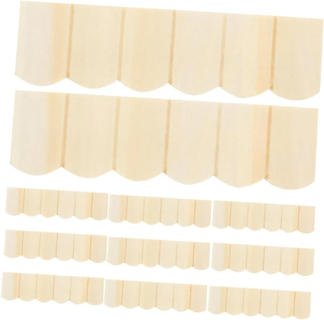 Miniature Roofing Bricks Safe for Boys irony swear briny irritability apportionment hare and Girls for Dollhouses Toy Houses Play Value and Creativity UPKOCH 36pcs Dollhouse Wooden Miniature Roof Tiles Fake 