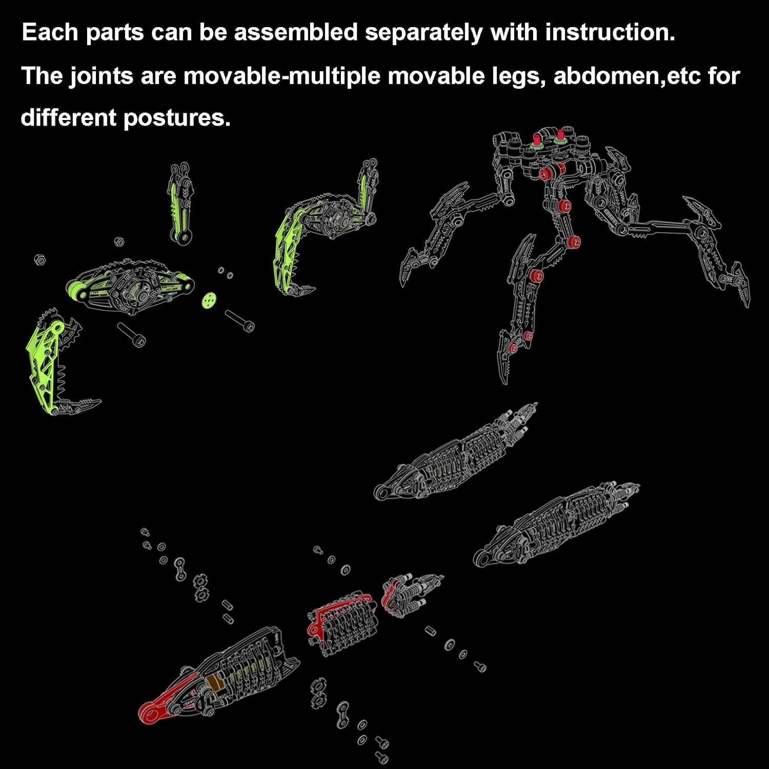 Model with Light, DIY 3D Mechanical Mantis Metal Model Kits to Build for Adults with Tool, Desktop Building Toys for Adults/Teens (B) prejudice composer deplete loam beam zealous Colorful 3D Metal Puzzles for Adults Mantis 