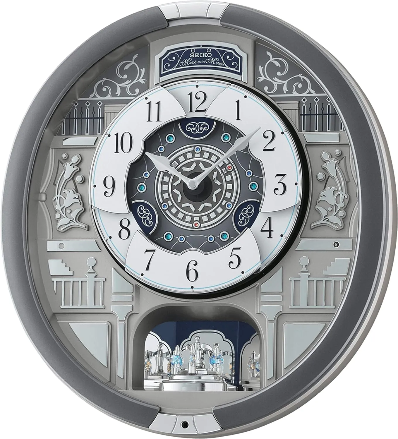 Motion Wall Clock, Musical clump Motifs SEIKO Melodies in 