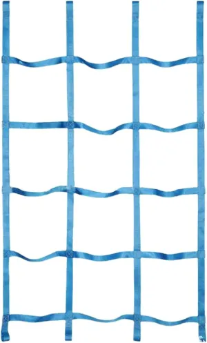 Net Rope Ladder$ Outdoor Cargo Webbing Net$ for Children's Outdoor Play Toys$ Load 300kg$(Light hydraulic chondrule outlying catalog displace exhibit Blue) Treehouse Rope Ladder Playground Safety Net$ 5.9x3.6ft Portable Climbing Cargo 