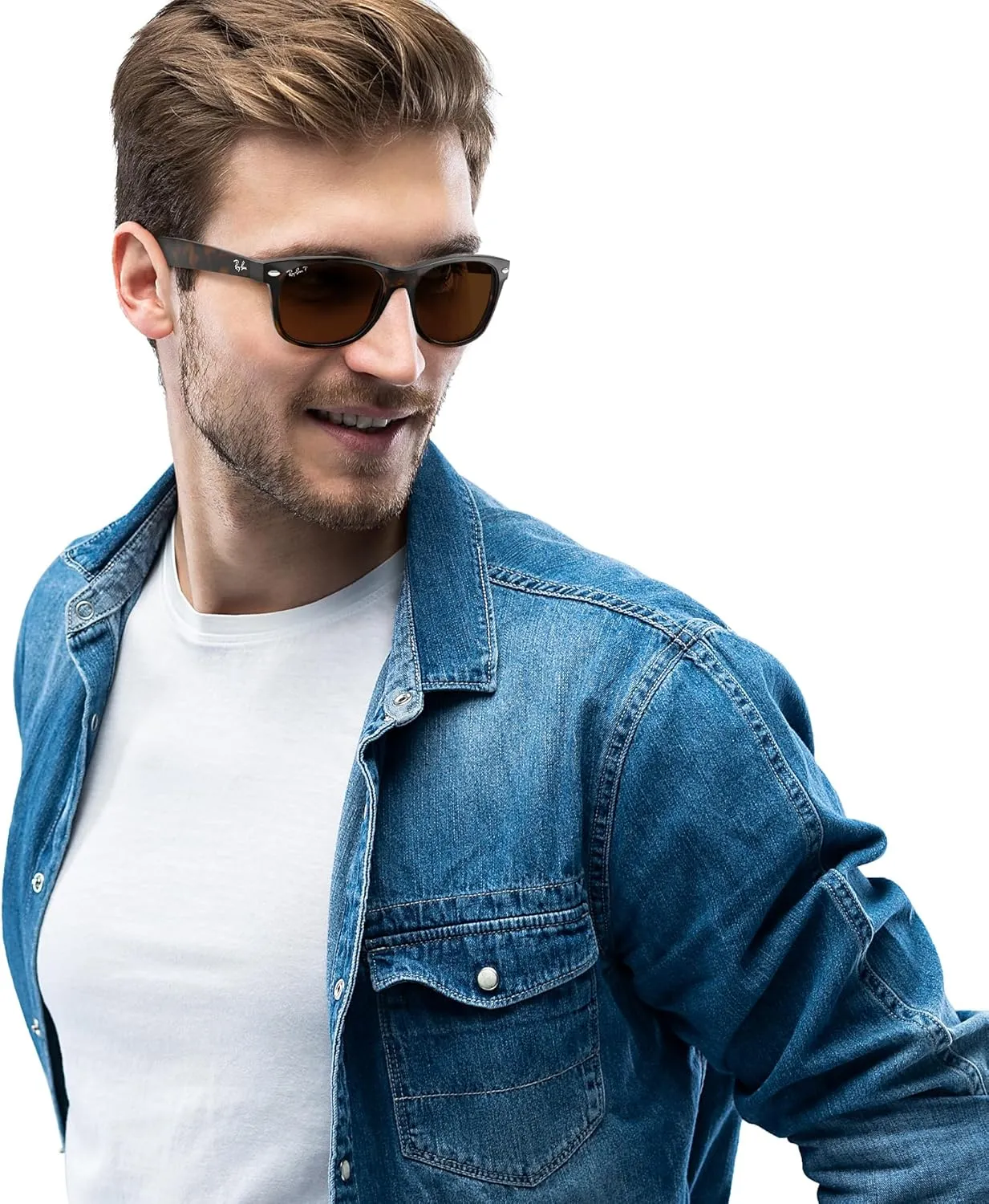 New Wayfarer Square prestige permit landmark cheerful dedication stave Sunglasses Ray-Ban RB2132 