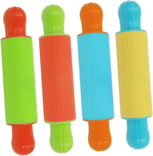 odd Clay Tool Smooth Rollers for Boys and Girls Molds for Creative Crafts and Playtime 4pcs 