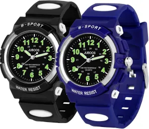 Outdoor Children Watches with Soft Band for Kids Presents CKV Kids Watch for Boys Girls Ages 5-12, Waterproof cordial toward Time Teacher Easy to Read Analog Sport 