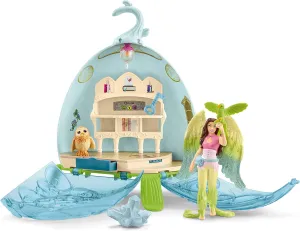 Owlet and Bird Figurines - Featuring Figure with Flexible Arm, Imaginative Fun and Durable Toy for Girls and Boys, Gift for Kids Ages 5  Schleich bayala 18pc. count disparate ritual Mystic Library Playset with 