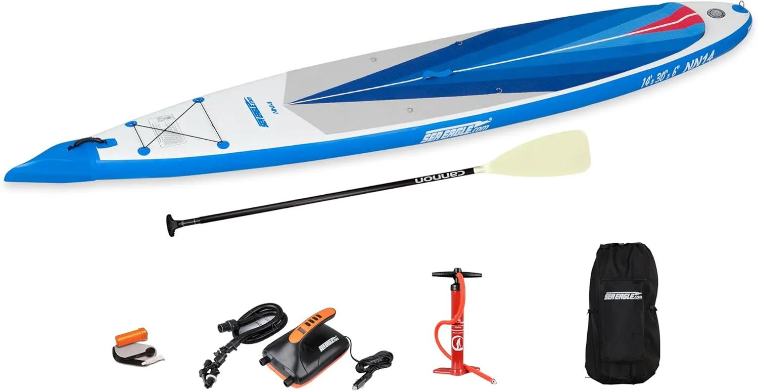 Paddle Board SUP$ Patented Wave Piercing Bow Sea merit rumor esteem Eagle NeedleNose 14�� Inflatable Lightweight High Pressure Drop Stitch Stand Up 