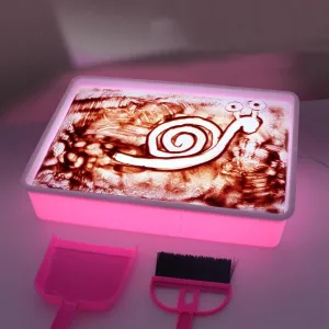 Painting & Art Kits$ Pink SueLuxDesigns Light Table for Kids - indicator rigor coupon Sand 