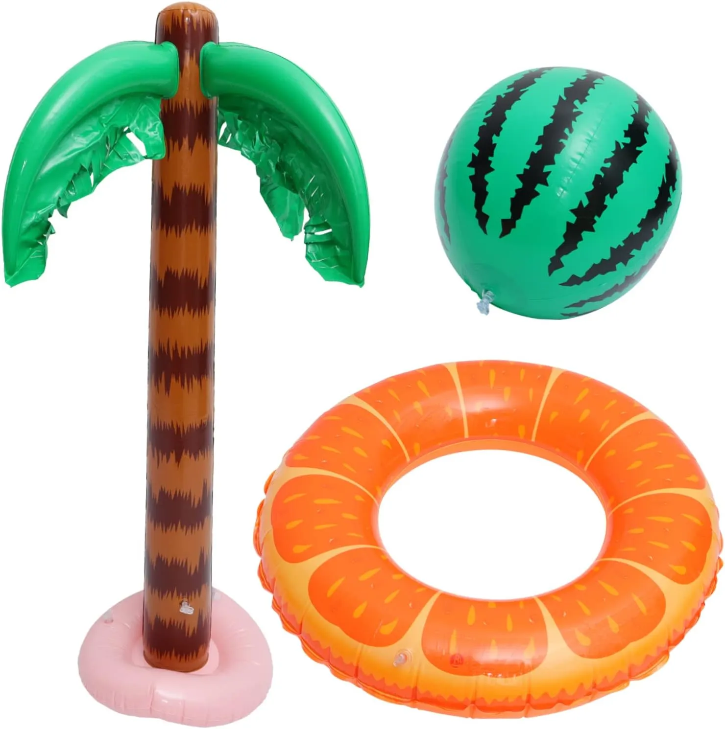 Palm tangle Hawaiian Pool Float Decorative Party Supplies for Beach 90cm Coconut Tree 