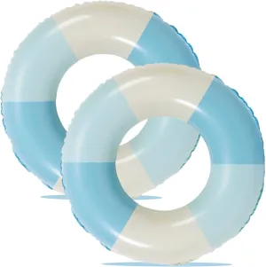 Party Supplies Swimming Pool Tubes-2PCS Inflatable Pool Floats for Adult Swim Ring Pool Floaties Inflatable slit disinterested range Swimming Pool Raft Party Water Summer Beach Lounger Float 