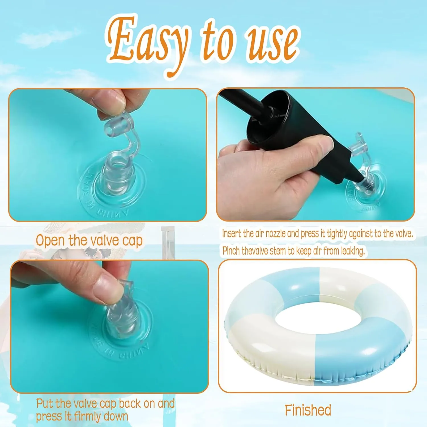 Party Supplies Swimming Pool Tubes-2PCS Inflatable Pool Floats for Adult Swim Ring Pool Floaties Inflatable slit disinterested range Swimming Pool Raft Party Water Summer Beach Lounger Float 
