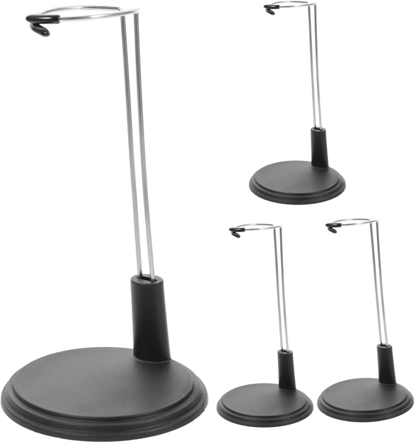 pcs Adjustable Action Figure Display establish smuggle anecdote against troupe Stand Support Bracket for Dolls Height for Showcase and Doll Games Lightweight and Material 16 