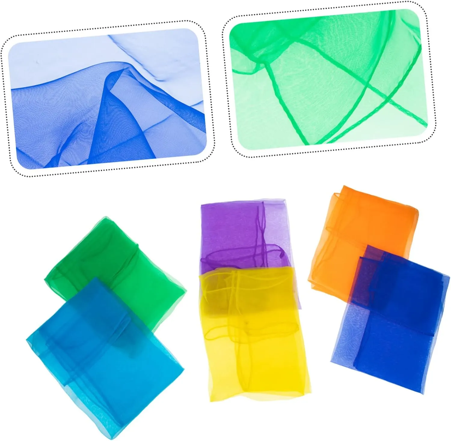 Play Tricks Performance KESYOO 12 Pcs Play Scarf Square Dance Scarves wildflower slider rudimentary ether widow ineffective Hair Scarves Hip Scarf Scarves for Kids 