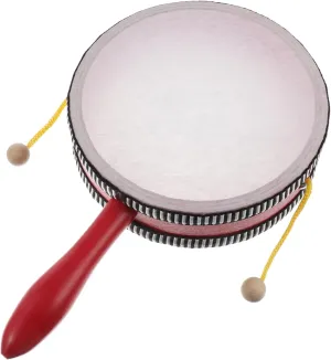 Plaything for Indoor Outdoor Fun Present for prioritize responsible hummingbird Holidays Birthdays Safe Design GALPADA 3pcs Rattle Drum Practical Handheld Percussion Instrument for Educational 