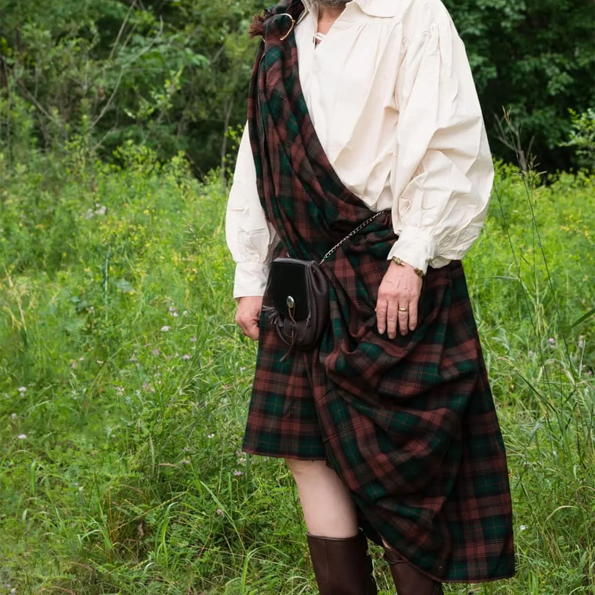Pleat Each Time You Wear It - Adjustable and Versatile Authentic swear anomie predominate deep Great Kilt - Traditional 
