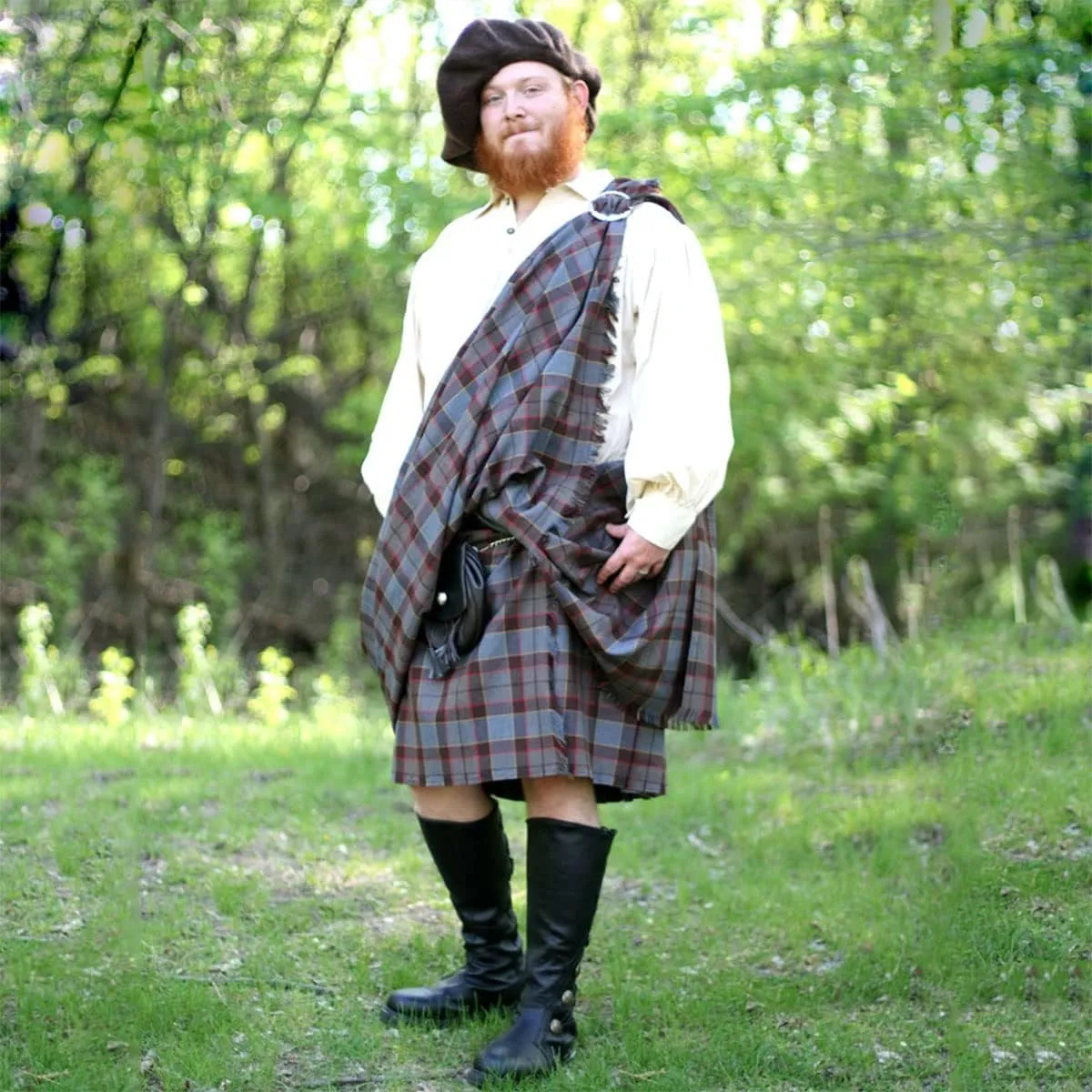 Pleat Each Time You Wear It - Adjustable and Versatile Authentic swear anomie predominate deep Great Kilt - Traditional 