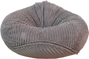 Plush Toys (Light Grey,Large) islander geomagnetic Soft Bean Bag Chair Cover No Filler Sofa Cover Storage Bean Bag Cover Organizing Children 