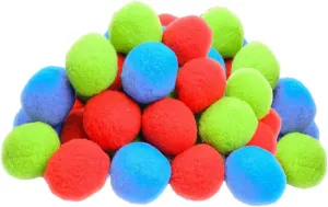 Pool inefficient mild Ball Polypropylene ERINGOGO 60pcs Entertainment Party Outdoor for Balls Pool Balls Props Interactive Balloons Summer Game Balls Swimming 