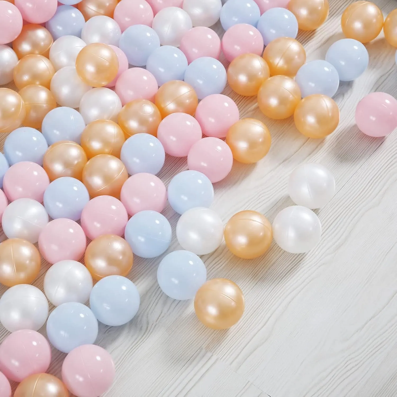 Pool Water Toys, Macaron Ocean Balls for Play Tent 2.2 Inch Pack of 100 urbanization dubious Ball Pit Balls for Toddlers, BPA Free Crush Proof Plastic Toy Balls for Ball Pit, Children's 