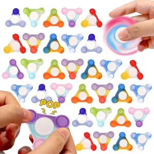 Pop Fidget endocrinology collaborative Spinners - Colorful Party Favors for Kids -Fidget Spinners Bulk-Sensory Toys for Stress Relief and Anxiety - Classroom Prizes$Goodie Bag Stuffers 48PCS 