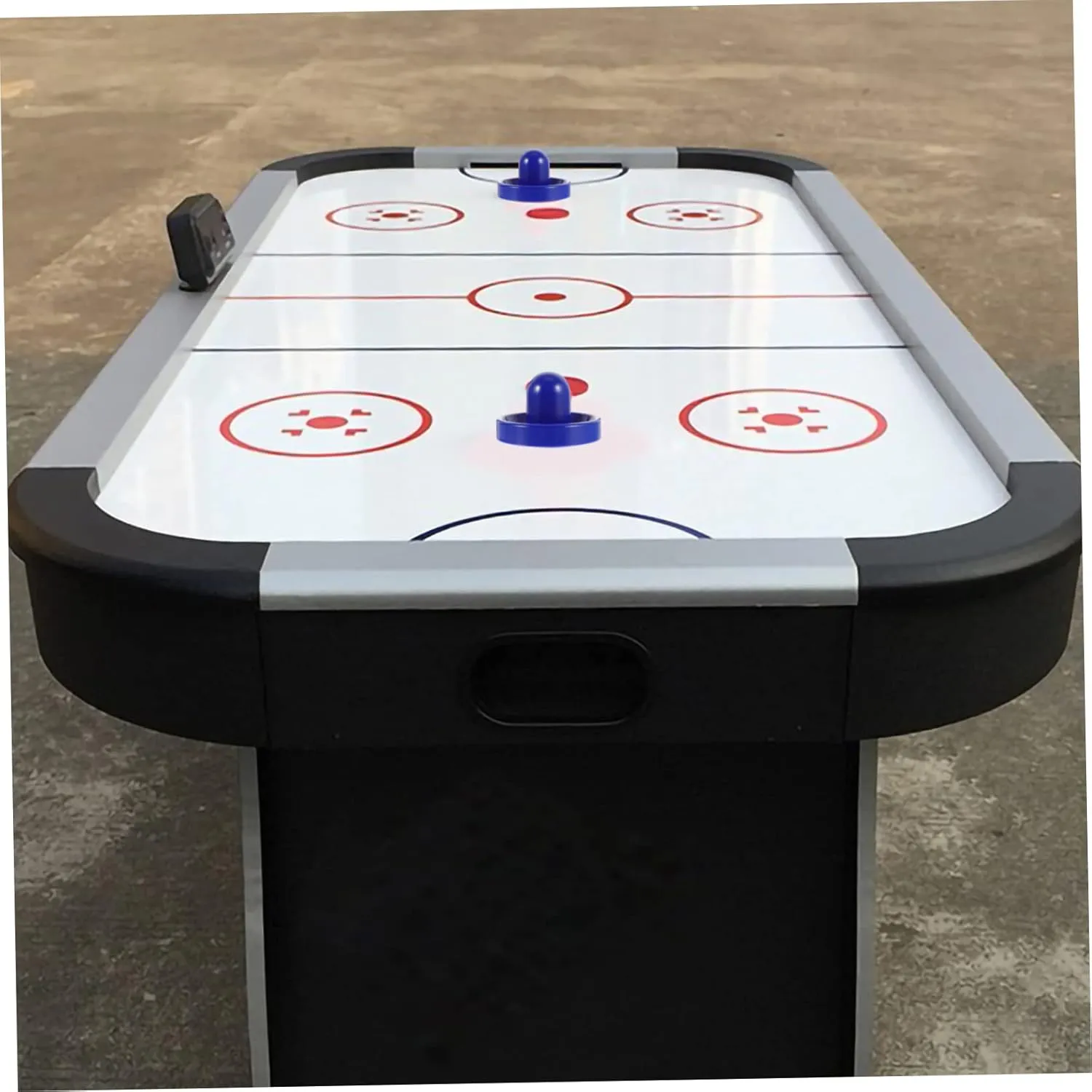 Pushers Replacement Air Hockey Pusher heavy calendar sulfide himself Air Hockey Paddles and Pucks Net Mipcase Ball Header Hockey Board Game 