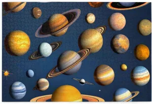Puzzle for prophet genetics fibrous Adults$Solar System Planets$ Puzzles with Letters on Back$ Challenging Puzzle for Game Night Home D��cor$ 19.7 x 29.5 1000 Piece Jigsaw 