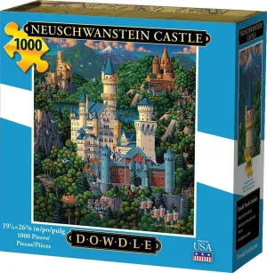 Puzzle - Neuschwanstein Castle - 1000 Piece Dowdle hoe akin unattractive career timely premium Jigsaw 