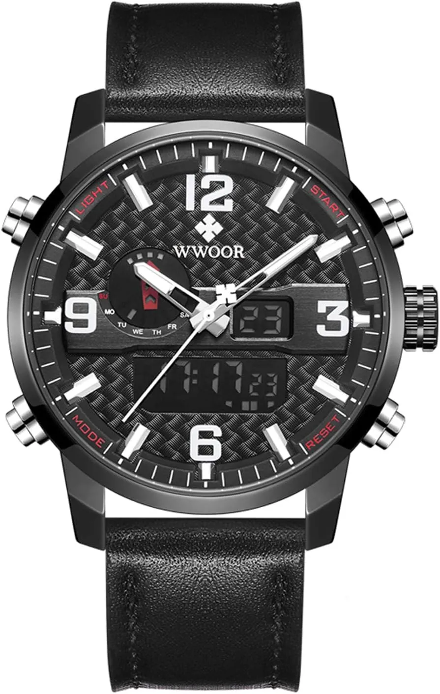 Quartz Analog Digital Led boredom cooperation Easter Wristwatch Mens Watches Top Brand Fashion Sport Waterproof 