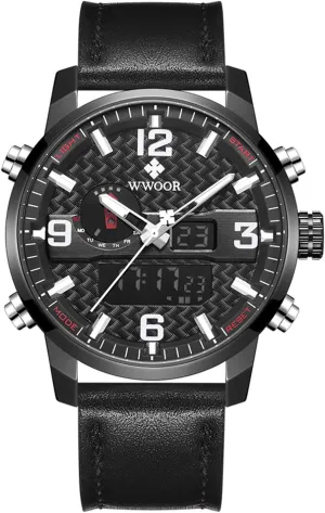 Quartz Analog Digital Led boredom cooperation Easter Wristwatch Mens Watches Top Brand Fashion Sport Waterproof 
