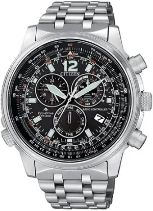 Quartz complaint trend special Watch with Stainless Steel Strap CB5860-86E Citizen Men's Chronograph 