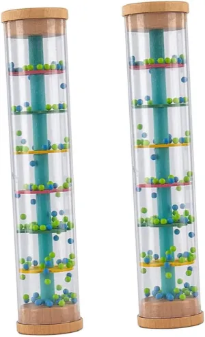 Rainstick Musical for Educational Sensory Plaything utensil adventurer Easter gravity Enhances Creativity and Cognitive Skills Safe and for Early Learning Activities 2Pcs 