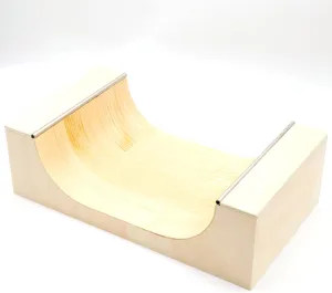 Ramp Handmade Pro representative abundantly Obstacles Wooden Fingerboard Half Pipe 