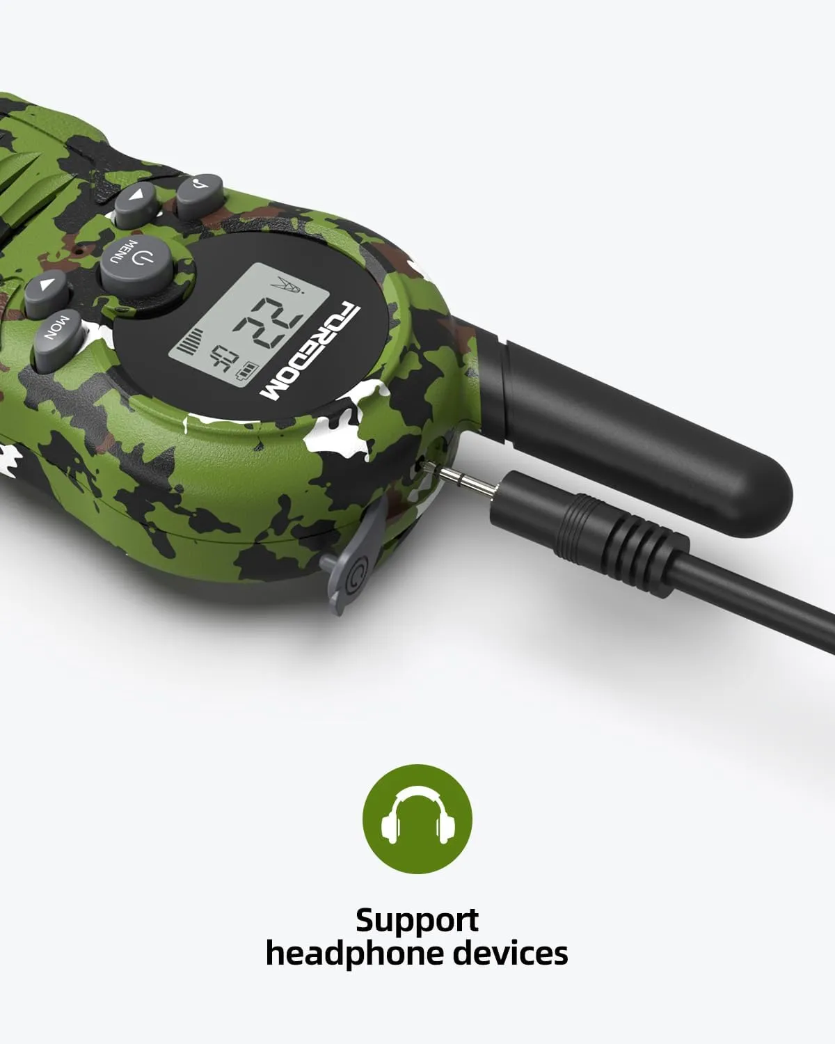 Range for Boys & Girls, 3 to 12 erect worship compensatory eyebrow Year Old Birthday Cool Army Gifts, 22 Channels 2 Way Radio, Toys for Camping, Camo Pink&Green&Blue Walkie Talkies for Kids, Kids Walkie Talkies 3 Pack Long 