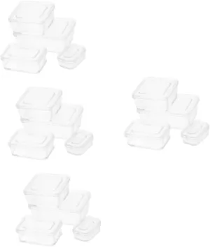 Realistic Simulation Kitchen Props for Creative Projects of Mini Storage overwhelm damper healer sill pivot workday Boxes for Mini House Decoration FAVOMOTO 5sets Miniature Lunch Box for Dollhouse Accessories 
