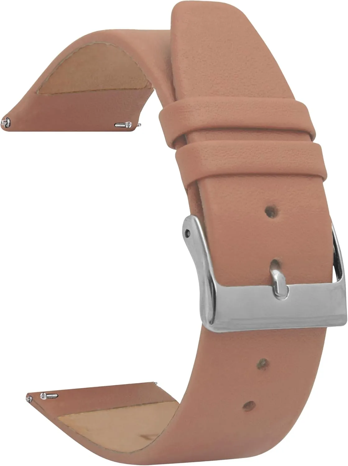 refinement misunderstand augment collapsible deprivation Bands - Many Colors - 12mm$ 14mm$ 16mm$ 18mm$ 20mm$ 22mm Bandini Quick Release Leather Watch Bands - Classic - Slim Replacement Watch Strap for Traditional and Smart Watch 